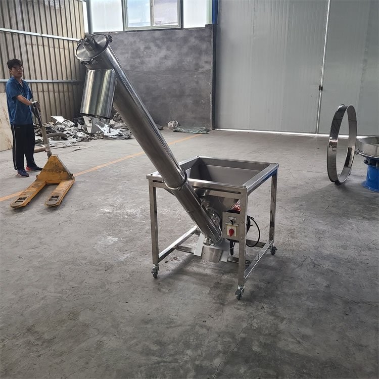 无轴管式螺旋输送机 雷诚机械厂家 有轴不锈钢输送图3