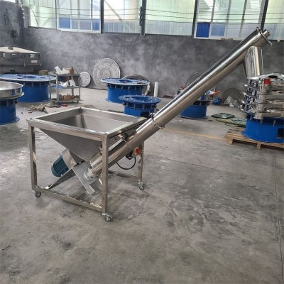 无轴管式螺旋输送机 雷诚机械厂家 有轴不锈钢输送