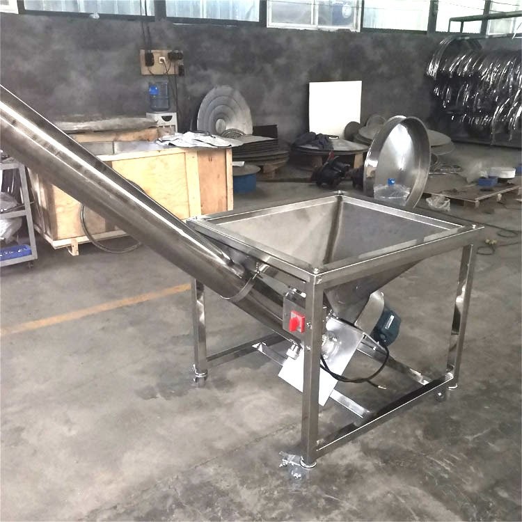 无轴管式螺旋输送机 雷诚机械厂家 有轴不锈钢输送图4