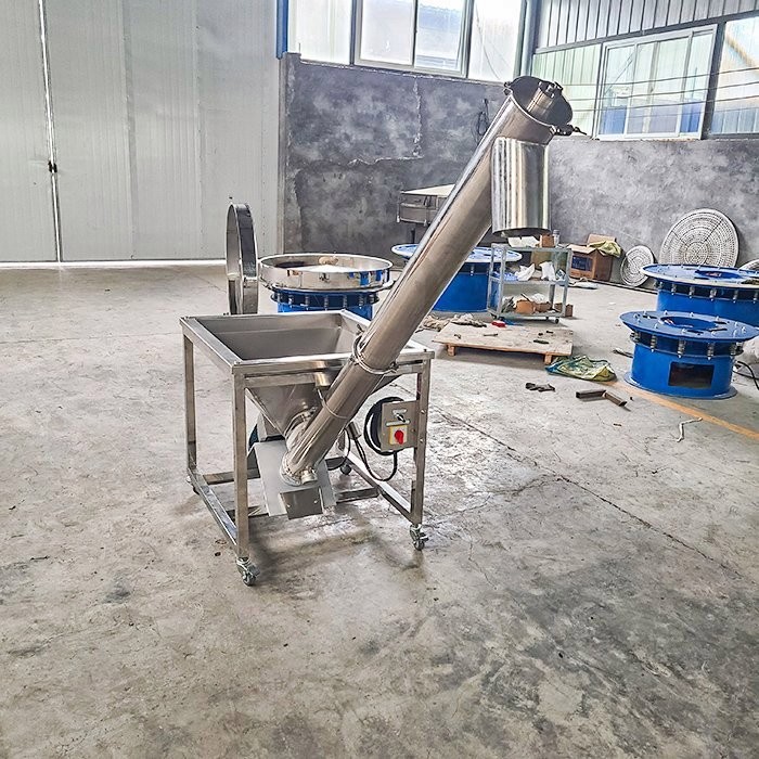 雷诚机械 螺旋输送设备振动筛组合 管式输送机定制 自动输送吸料图2