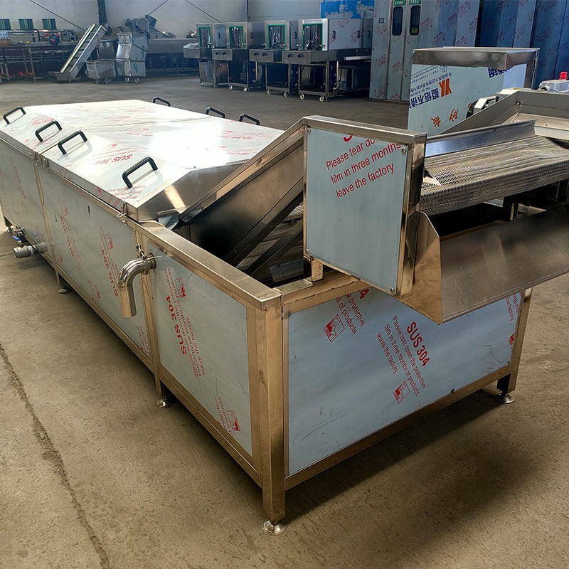 巴氏杀菌机果蔬腌制菜蒸煮漂烫连续式全自动巴氏杀菌流水线设备图4