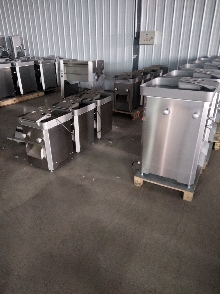 鲜肉切片机 HL-QP360型鲜肉切片机 鲜肉切丝机图4