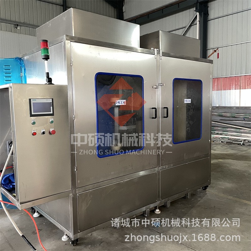 200L益母草膏桶清洗机 中药膏滋桶大批量清洗机 糖浆桶清洗设备图3