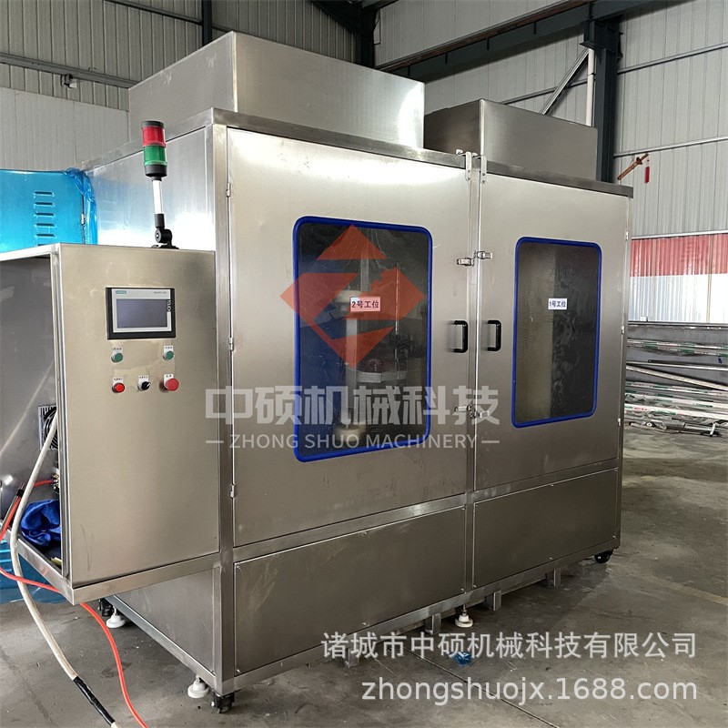 pp塑料桶回收再利用清洗机 废旧油桶清洗设备 大型工业化工清洗机图3