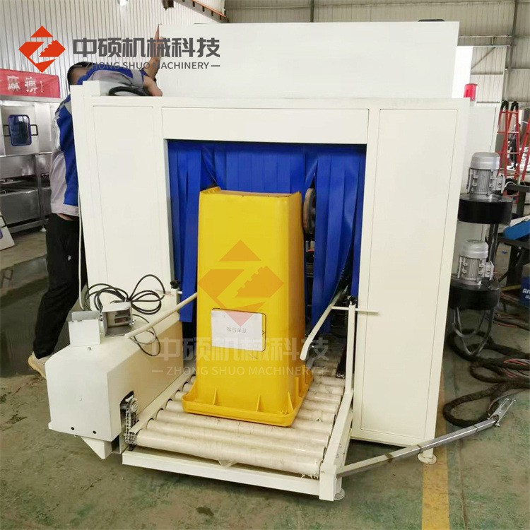 厨余垃圾桶清洗机 生活垃圾桶清洗机 240L垃圾桶自动化清洗设备图4