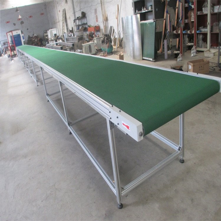 转弯皮带输送线 车间轻型传送带 隆昕定制 双层皮带输送机图4