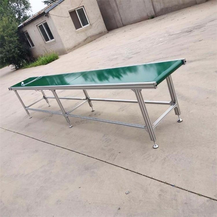 隆昕机械 固定式皮带输送机 带式爬坡输送设备 生产车间输送线图4