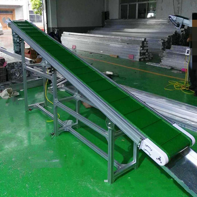 隆昕机械 固定式皮带输送机 带式爬坡输送设备 生产车间输送线图3