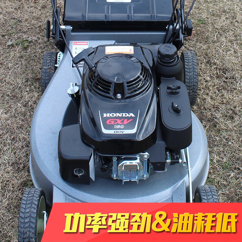 铝合金割草机草坪机手推式19 21寸推草机草坪剪草机割草机打草机图3