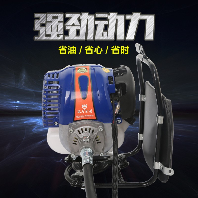 四冲程背负式侧挂打草机GX35引擎汽油割草机小型除草机割灌机收割图2
