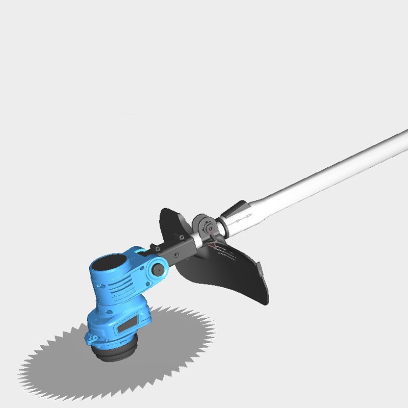 电动割草机小型家用除草机手持锂电打草机多功能充电式割草机图2