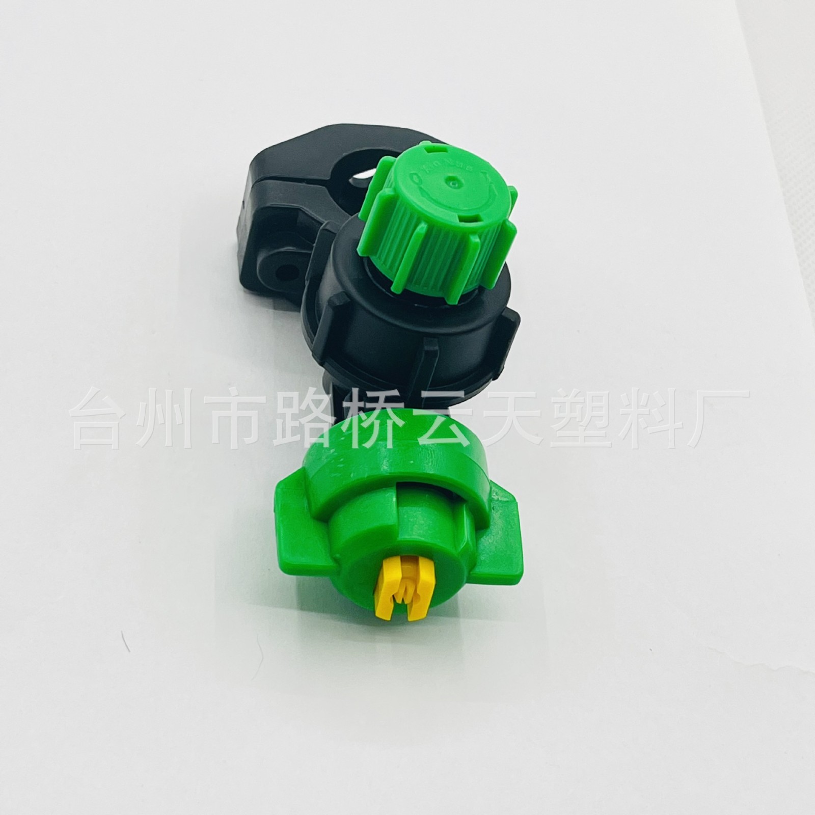 管内走水喷头 卡20mm管 打药机防滴漏扇形雾化喷头农业喷雾器农用图2