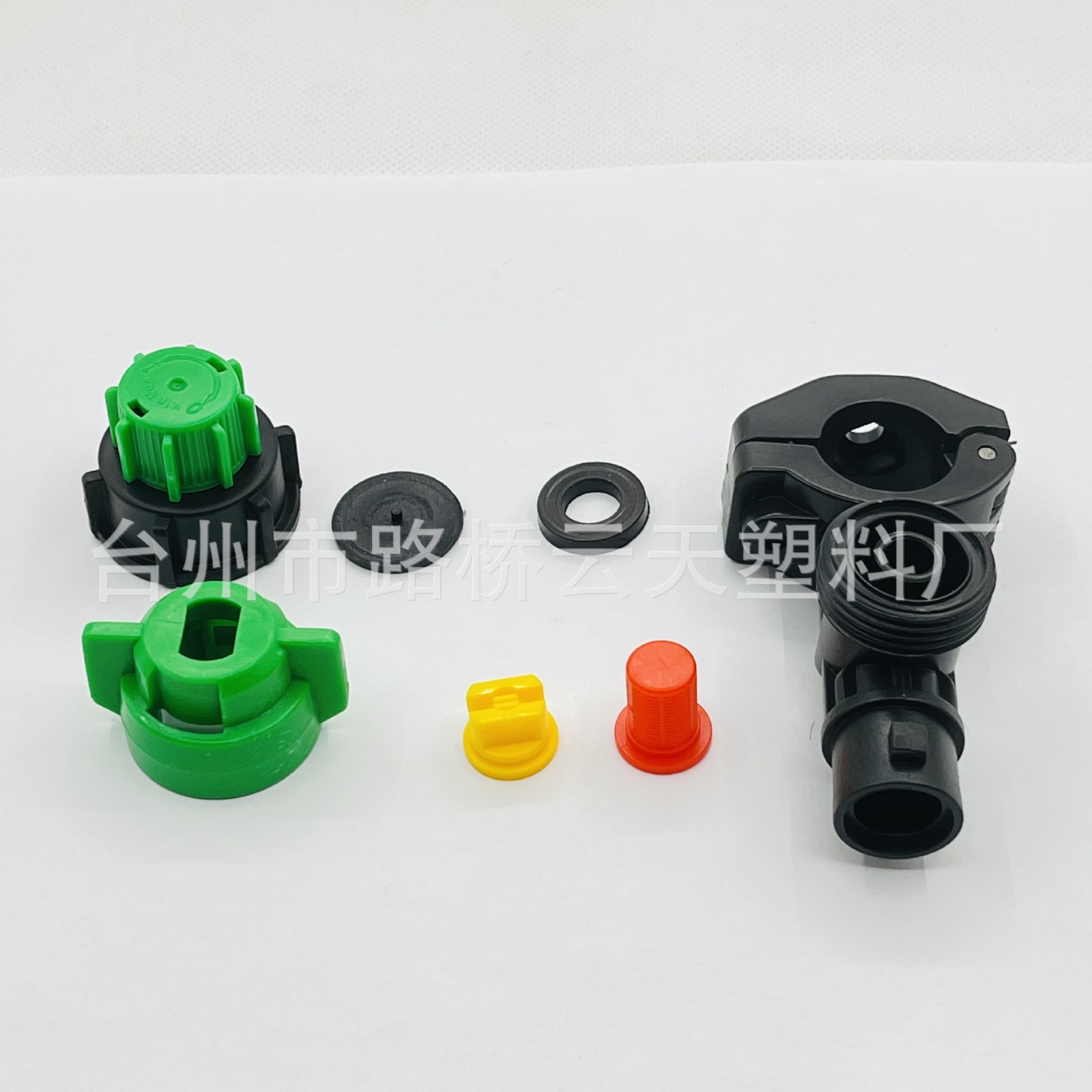 管内走水喷头 卡20mm管 打药机防滴漏扇形雾化喷头农业喷雾器农用图4