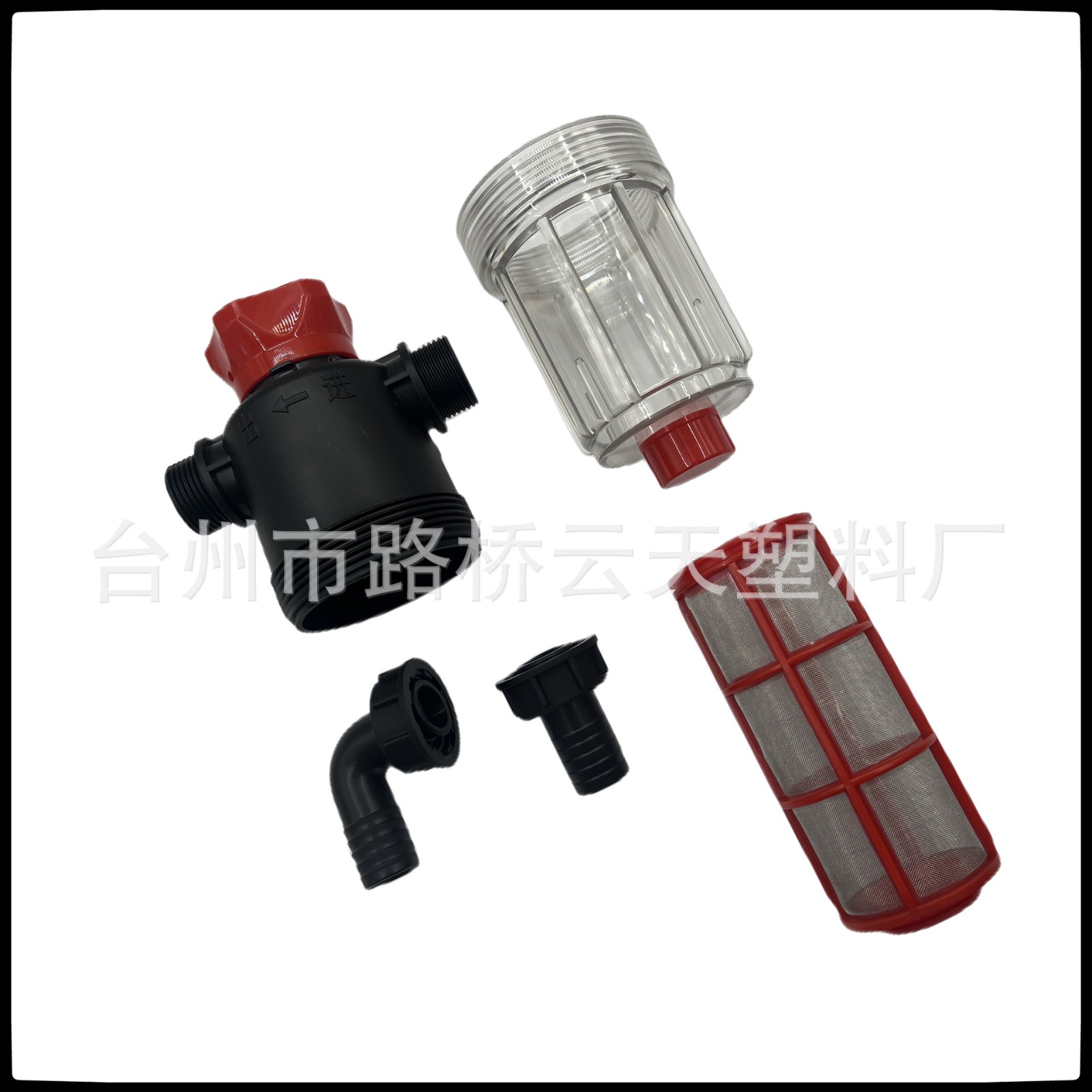 中号号过滤器农用打药喷药机农业植保机械透明大流量管道净水器图4