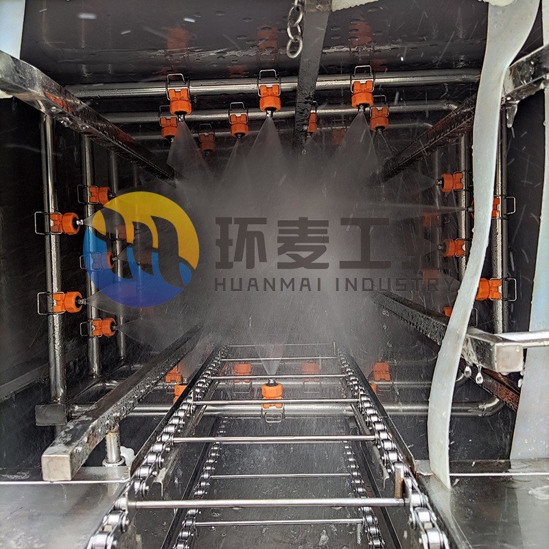 全自动餐盘清洗机 高压喷淋肉制品去油污洗筐机食品周转筐清洗机图4