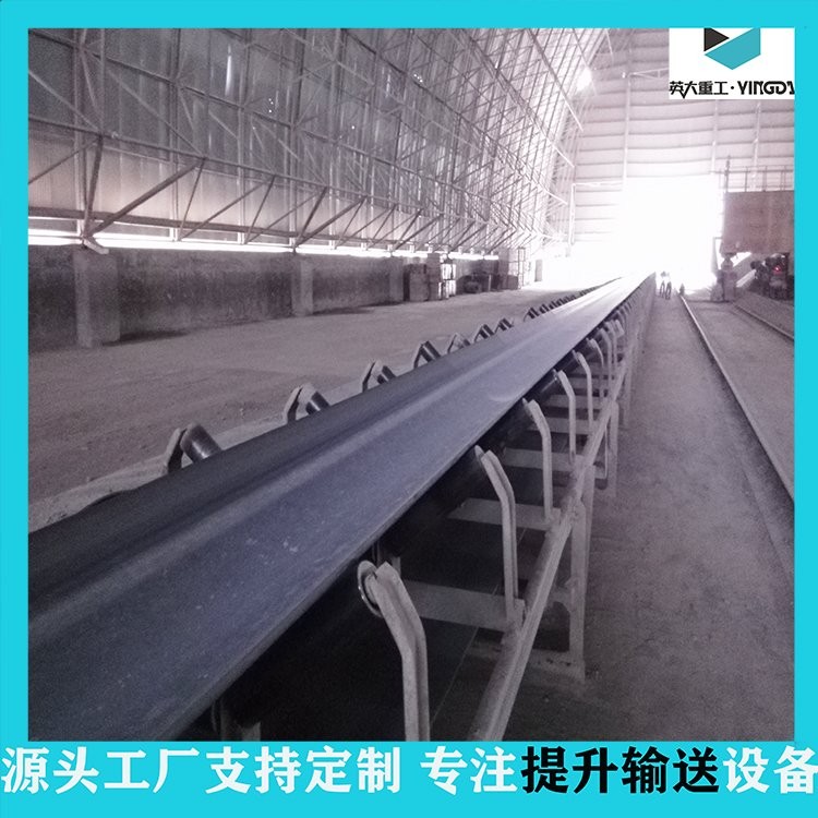 TD75固定带式输送机生产 英大重工 矿山用长距离皮带机图4