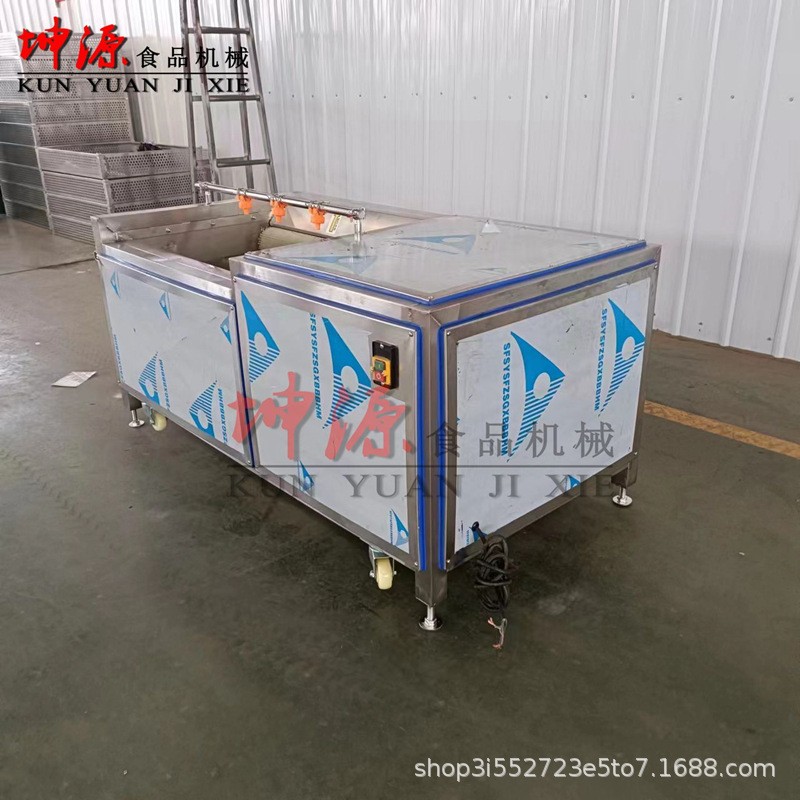 土豆去皮清洗天麻清洗山药清洗花生莲藕去泥清洗机毛辊清洗机商用图4