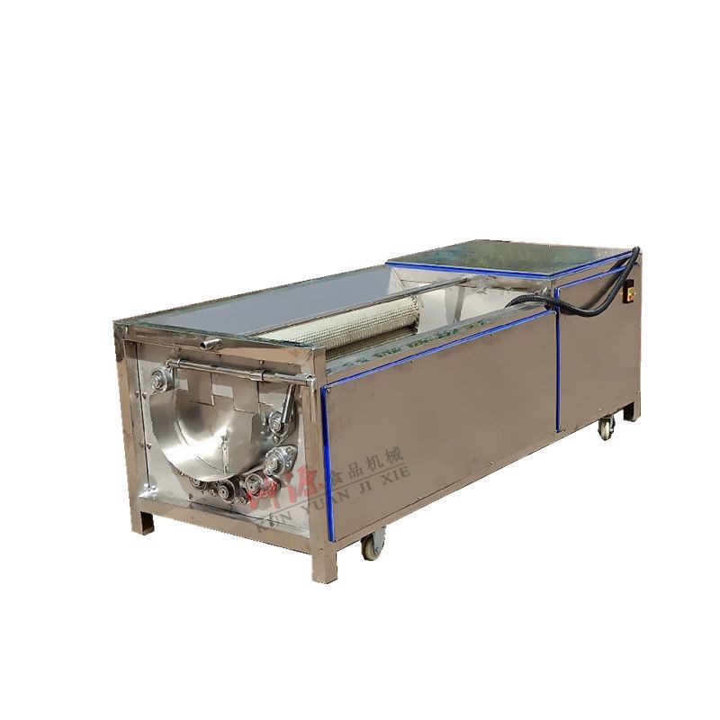 土豆去皮清洗天麻清洗山药清洗花生莲藕去泥清洗机毛辊清洗机商用图5