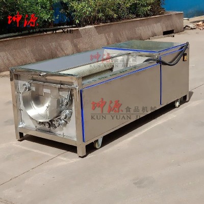 土豆去皮清洗天麻清洗山药清洗花生莲藕去泥清洗机毛辊清洗机商用