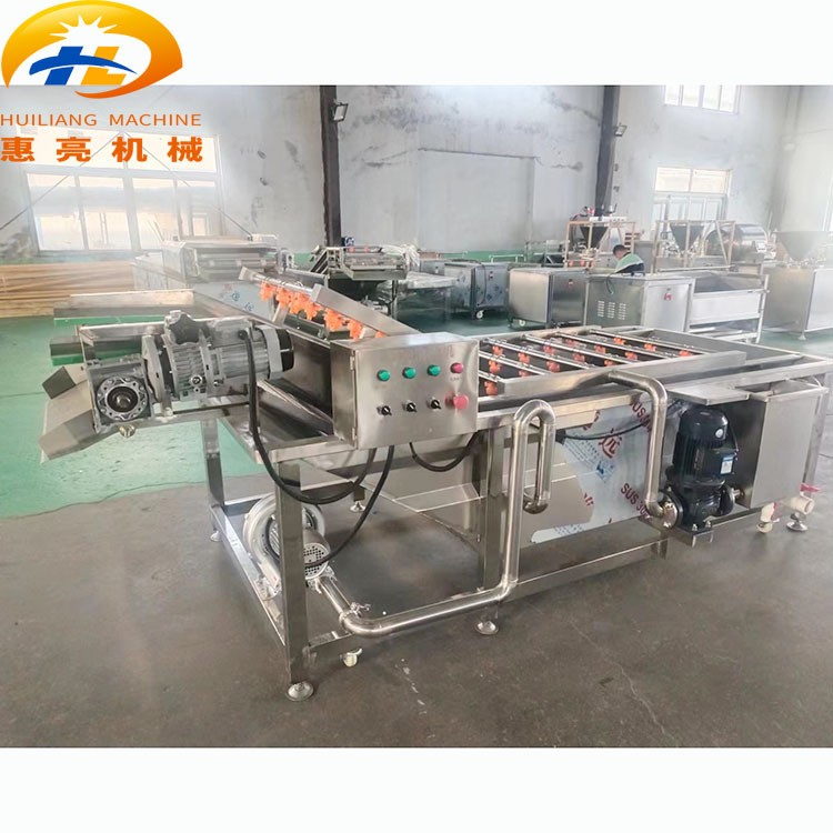 多功能清洗机 果蔬连续式喷淋清洗设备 小龙虾清洗机图3