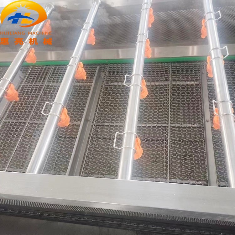 多功能清洗机 果蔬连续式喷淋清洗设备 小龙虾清洗机图4