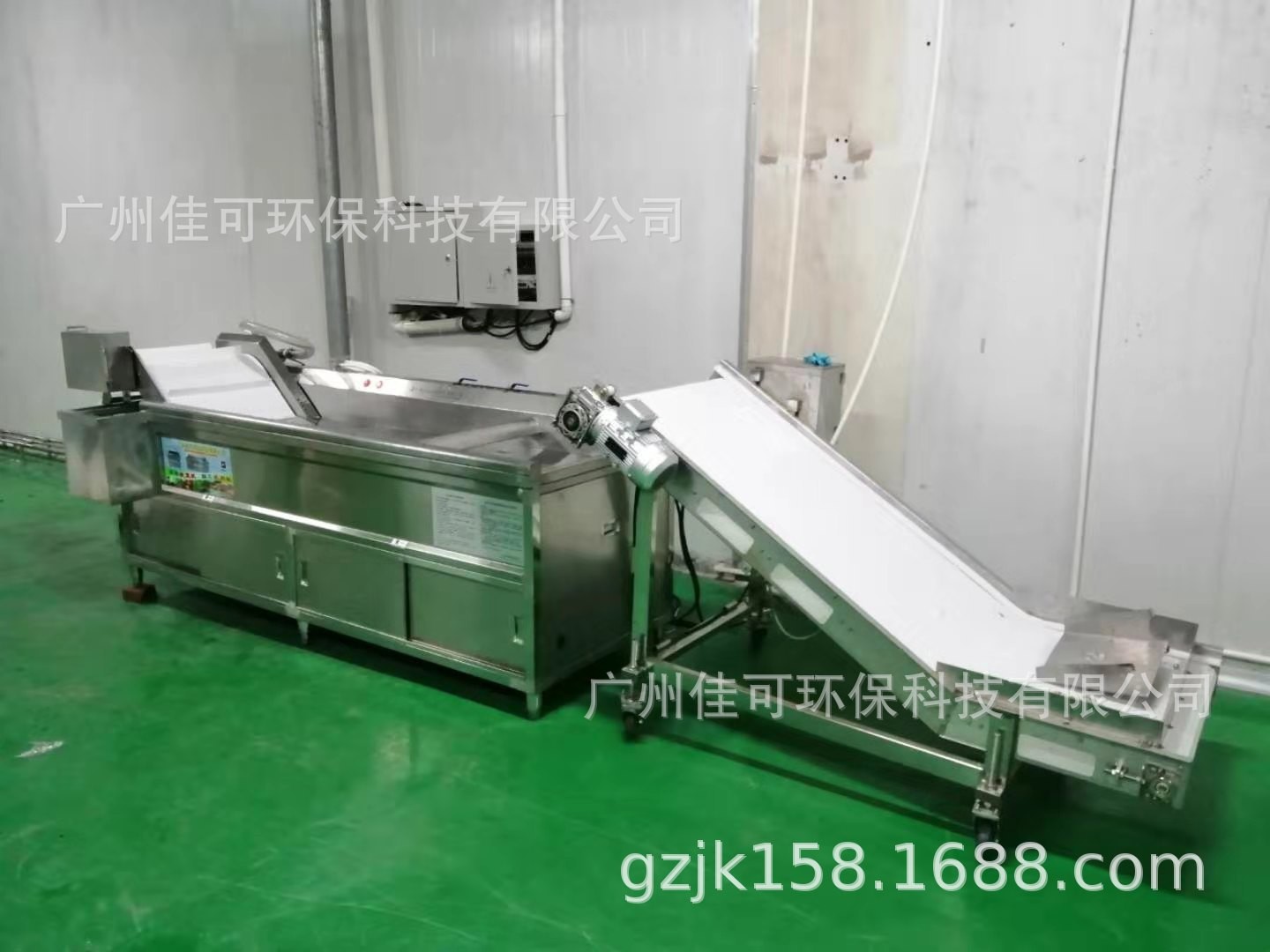 亿水果蔬清洗机 商用涡流式洗菜机 学校食堂瓜果蔬菜清洗机图3