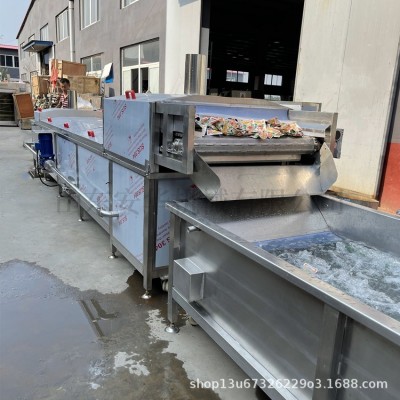 提升式酱菜巴氏杀菌机 年糕片巴氏杀菌设备 大辣片巴氏杀菌冷却线