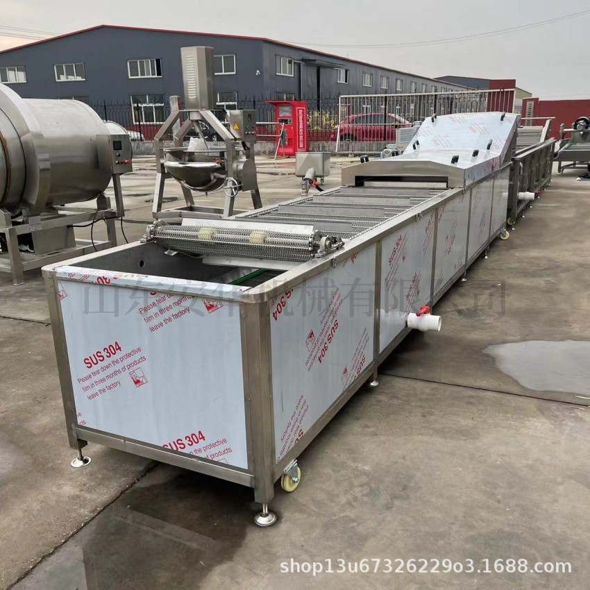 提升式酱菜巴氏杀菌机 年糕片巴氏杀菌设备 大辣片巴氏杀菌冷却线图2