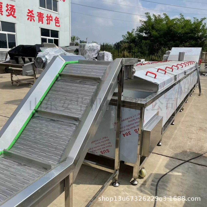 提升式酱菜巴氏杀菌机 年糕片巴氏杀菌设备 大辣片巴氏杀菌冷却线图4