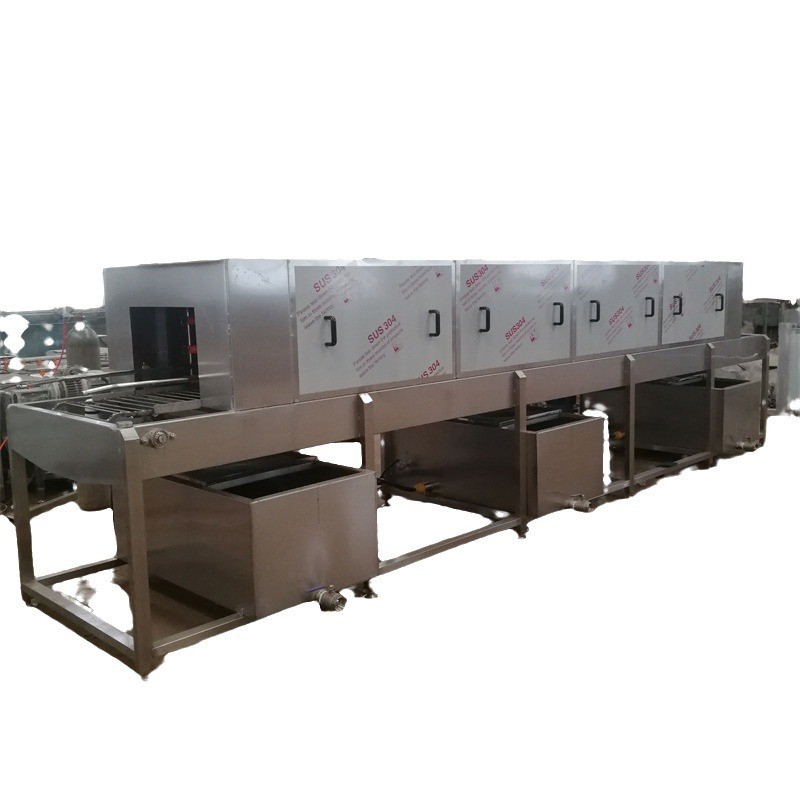 现货销售塑料周转筐洗筐机 大型全自动高压喷淋塑料周转箱洗箱机图5