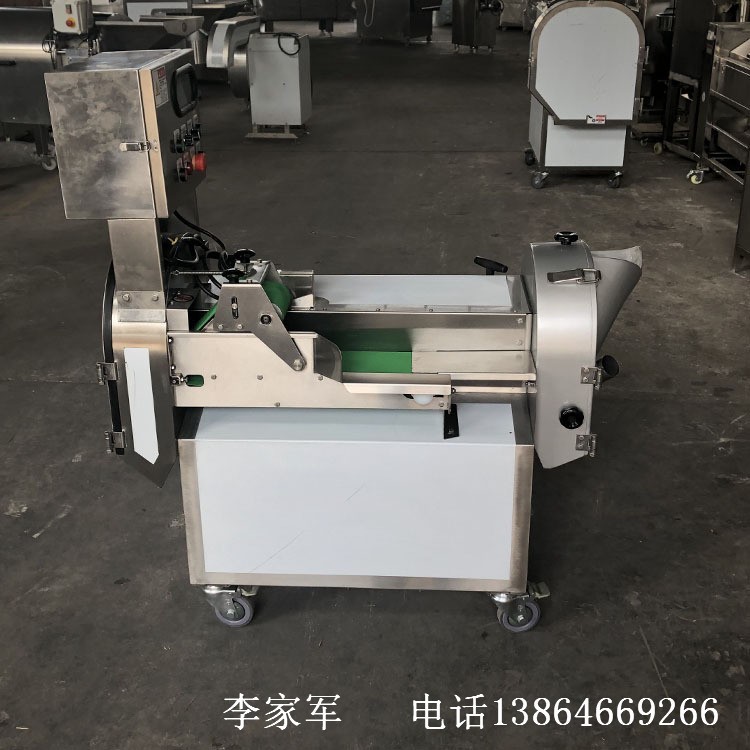 不锈钢果蔬切菜机 多功能切菜机 商用蔬菜瓜果切片切丁机图2