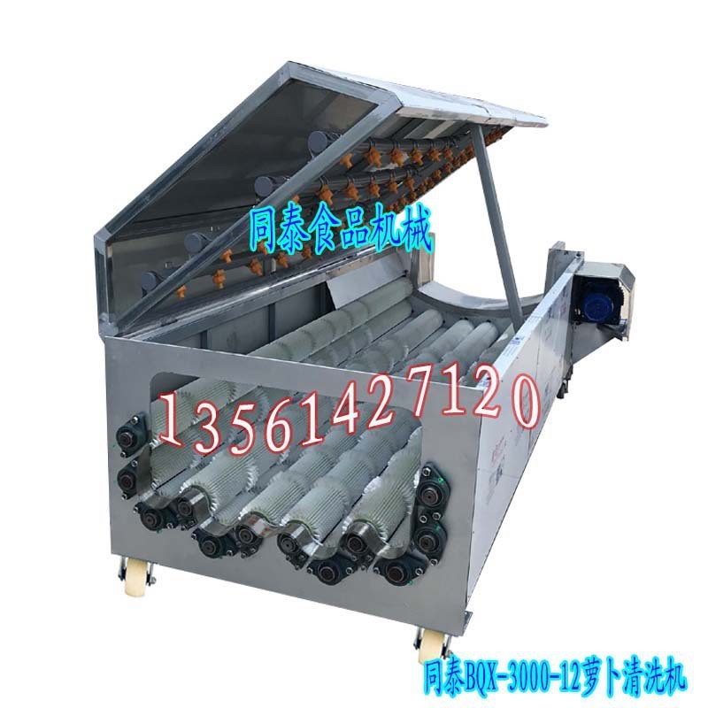 大型山药清洗去皮机 麻山药白山药漂烫蒸煮机 专业洗山药机器图4