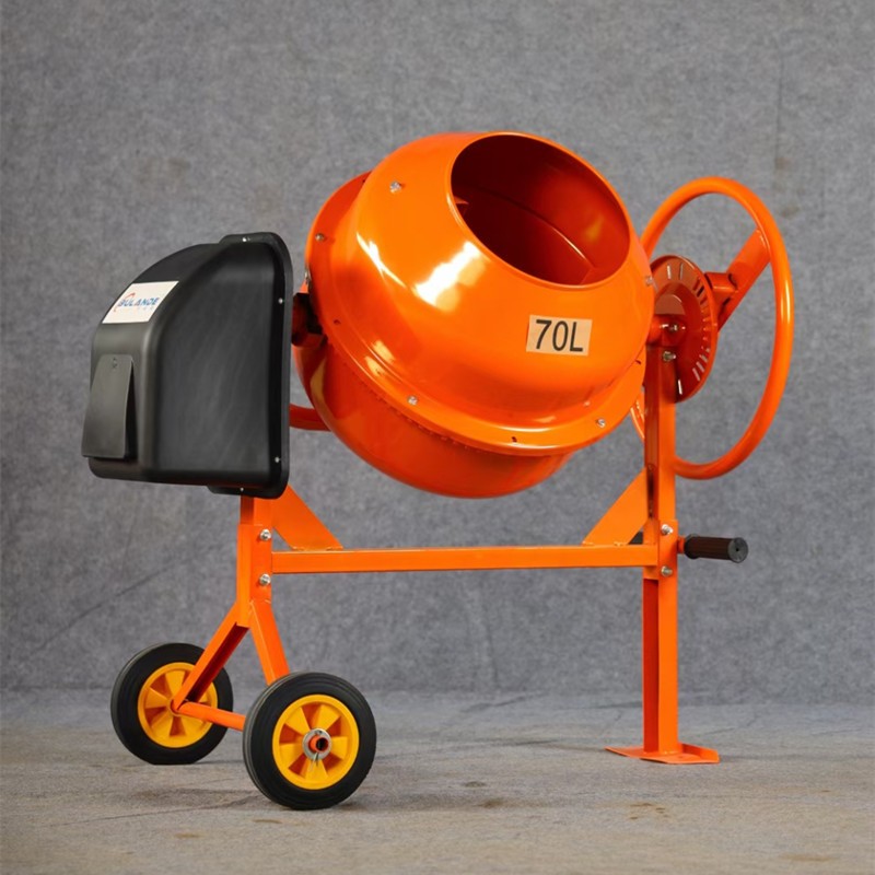 110V电动滚筒搅拌机小型立式 干粉砂浆混凝土搅拌桶图5