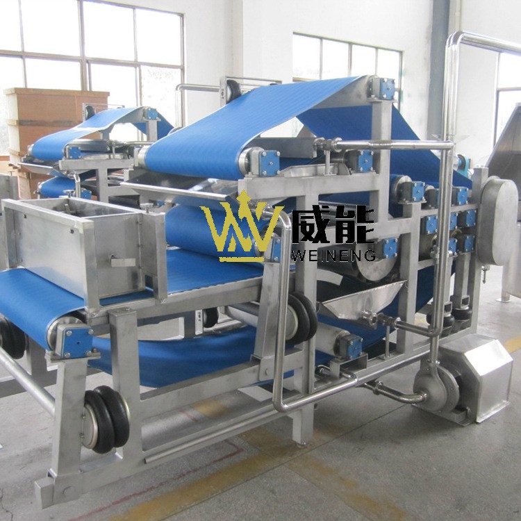 厂家直销大型工业商用苹果刺梨菠萝压榨机带式压滤机带式榨汁机图3