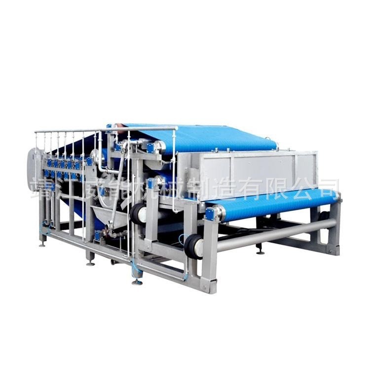 厂家直销大型工业商用苹果刺梨菠萝压榨机带式压滤机带式榨汁机图5