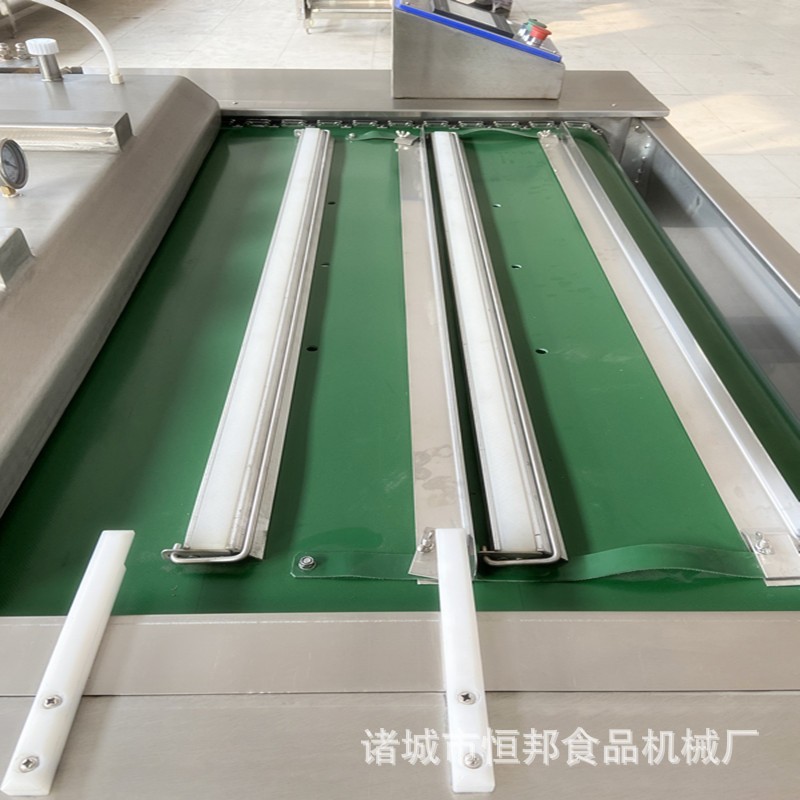 蔬菜山药连续式真空包装机烤肠酱菜滚动真空设备商用全自动封口机图3