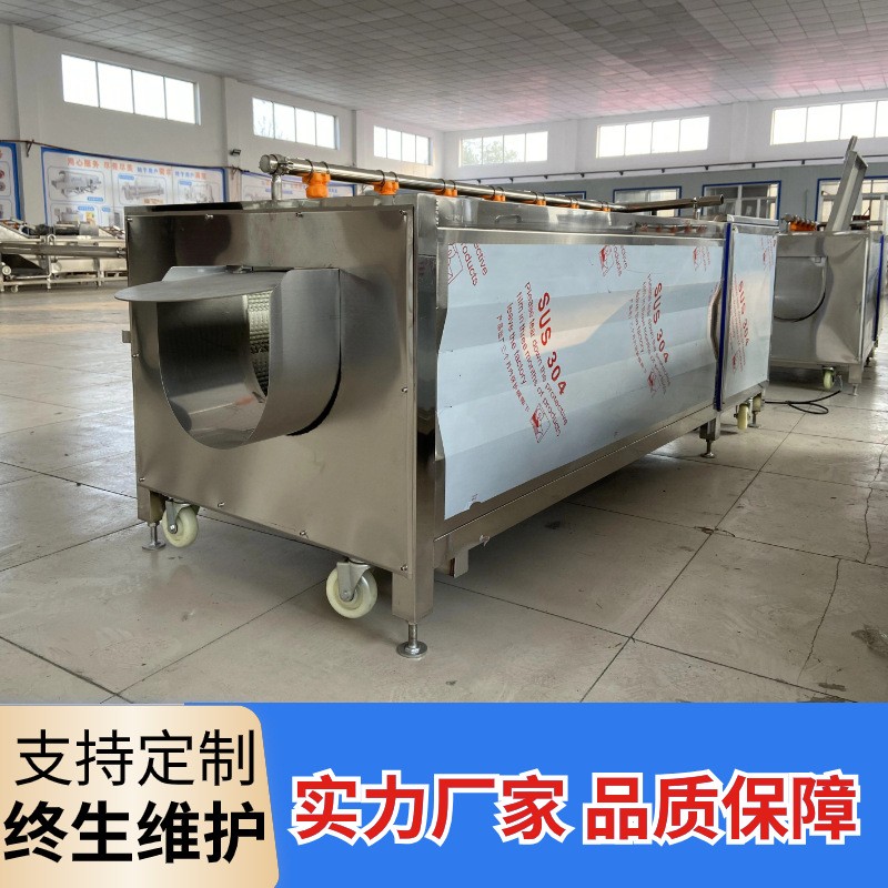 土豆红薯毛辊清洗机海蛎子去泥清洗设备猪蹄三七芋头去皮清洗机图4