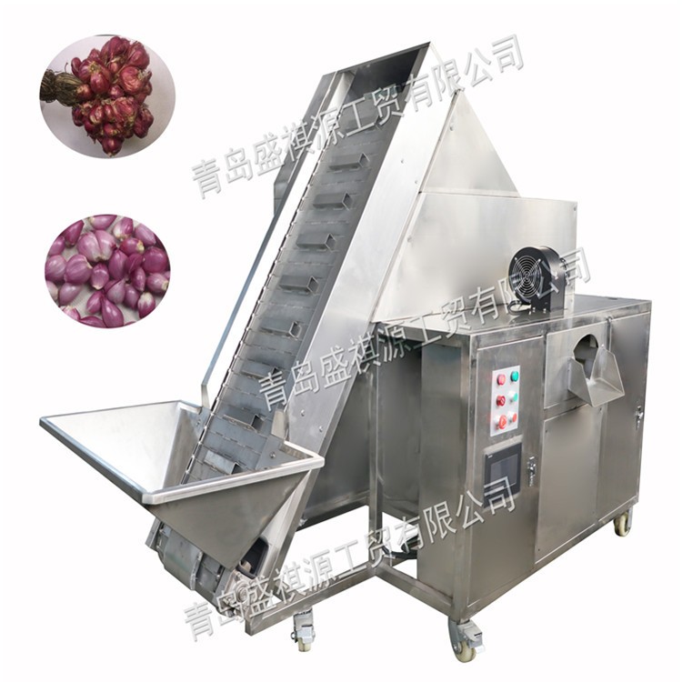 推出 小红葱小毛葱去皮机 小微洋葱剥皮机图2
