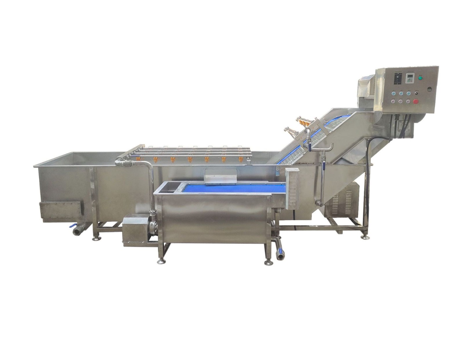 厂家直销鼓泡清洗机气泡清洗机全自动喷淋清洗设备超声波清洗机图5