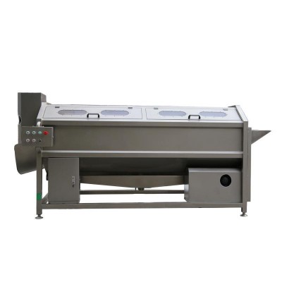 厂家直销全自动毛辊去皮清洗机土豆红薯毛刷清洗机去泥机中央厨房