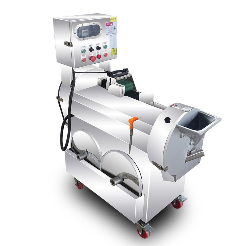 多功能切菜机商用饭店食堂切丝切丁电动果蔬中药自动切片机图5