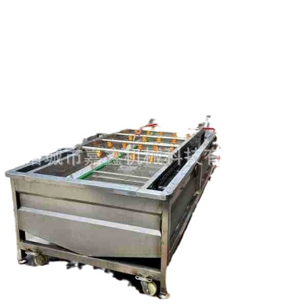 全自动海带清洗机 裙带菜气泡翻滚清洗设备 海白菜洗菜清洗流水线图5