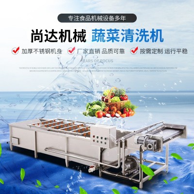 多功能气泡自动清洗机 水果消毒去农残清洗机厂家 农残消毒清洗机
