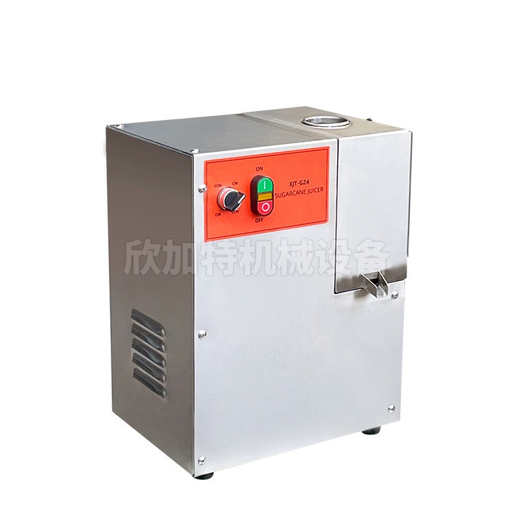 厂家现货大型四棍商用电动甘蔗榨汁机 店铺专用甘蔗压榨机设备图2