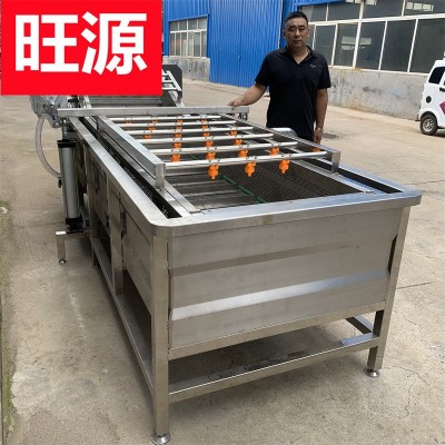 全自动气泡清洗机 果蔬气泡清洗线 苹果深加工设备 多功能清洗机