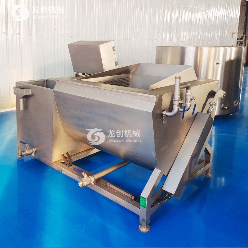 多功能万能洗菜机 翻斗式涡流蔬菜清洗机 食堂商用果蔬清洗线图3