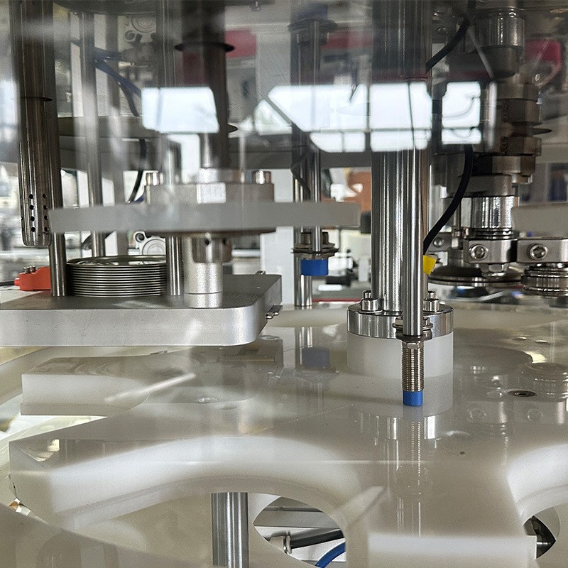 商用 全自动茶叶罐充氮封罐机 坚果咖啡豆罐装充氮气封口机图5