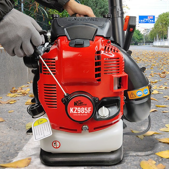 凯姿背负式四冲程汽油大功率风力灭火机大棚吹雪机KZ985F吹风机图2