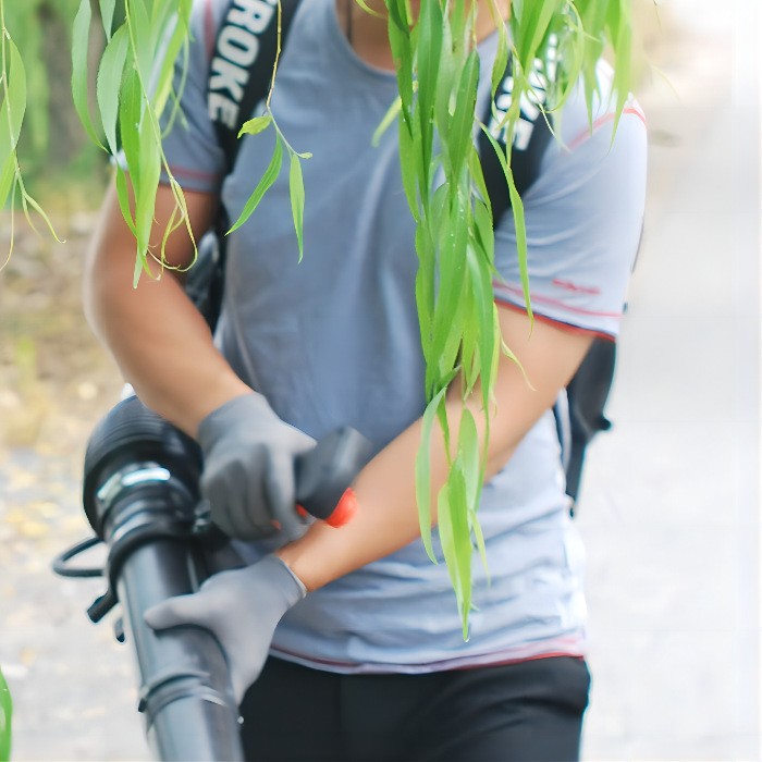 凯姿背负式四冲程汽油大功率风力灭火机大棚吹雪机KZ985F吹风机图5