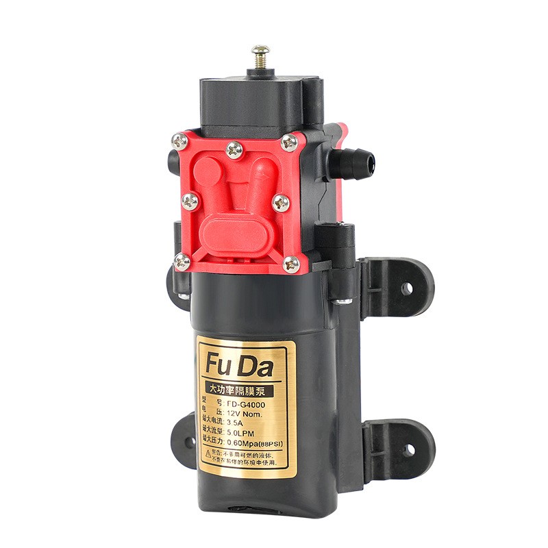 福达定制电动喷雾器隔膜泵高压回流水泵直销价喷雾洗车器水泵配件图5